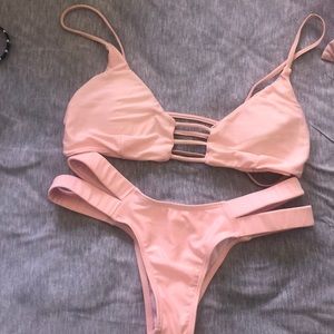 Light pink bikini set!